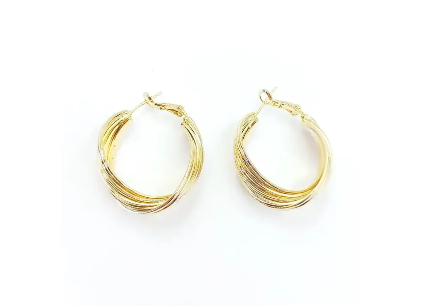 Little Secrets Classic gold hoop earrings