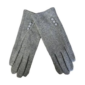Ivys Clothing & Fashion Accessories 3 Button stitch detail gloves
