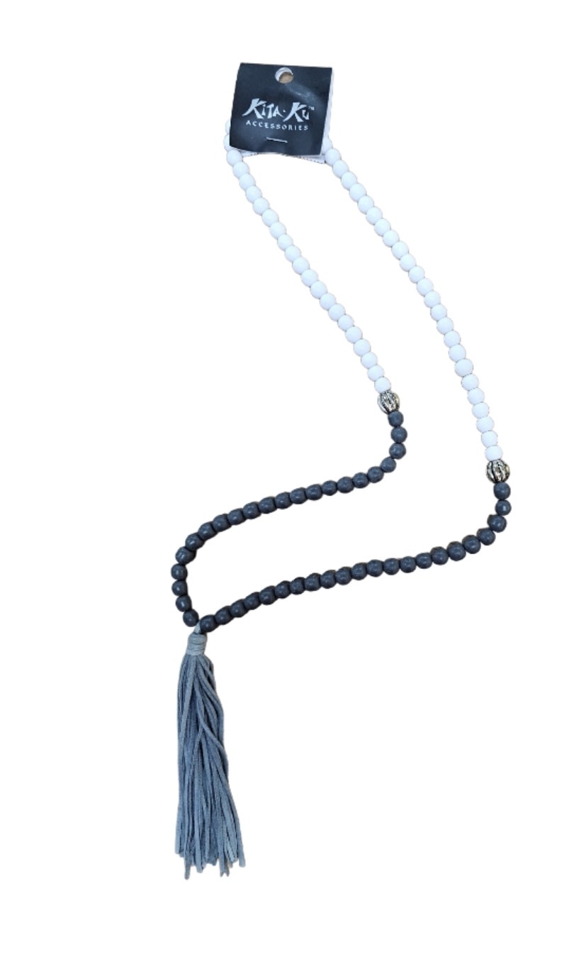 Kita Ku Beaded tassel necklace