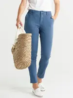 Betty Basics Masha Straight Crop Jeans - Denim Stripe