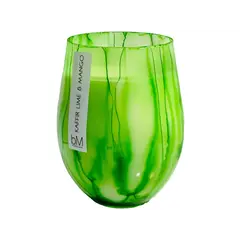 Blackmilk Candles Watercolour Green - Kaffir Lime & Mango candle