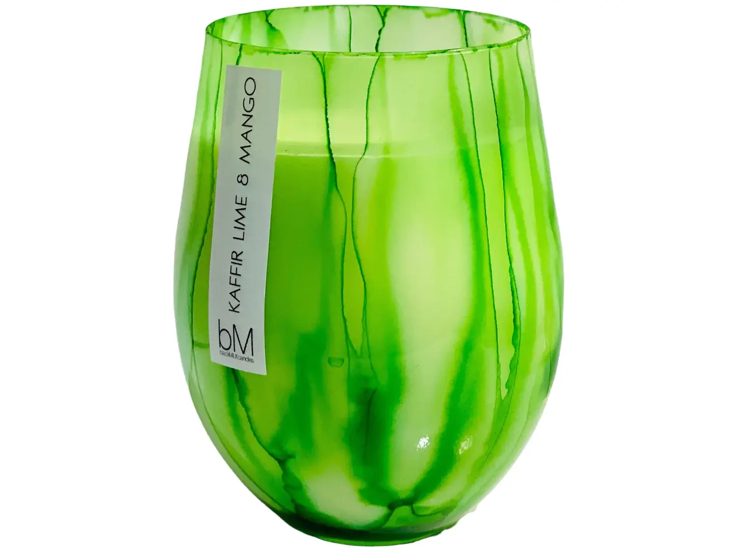Blackmilk Candles Watercolour Green - Kaffir Lime & Mango candle