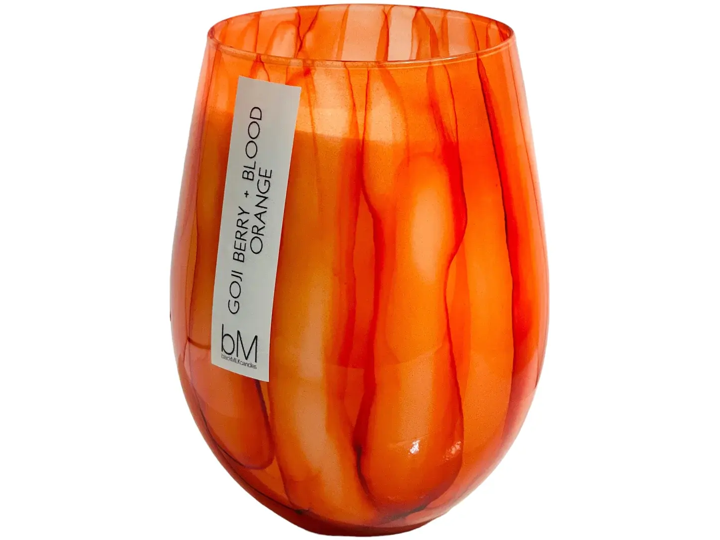 Blackmilk Watercolour Orange Candle - Goji Berry & Blood Orange