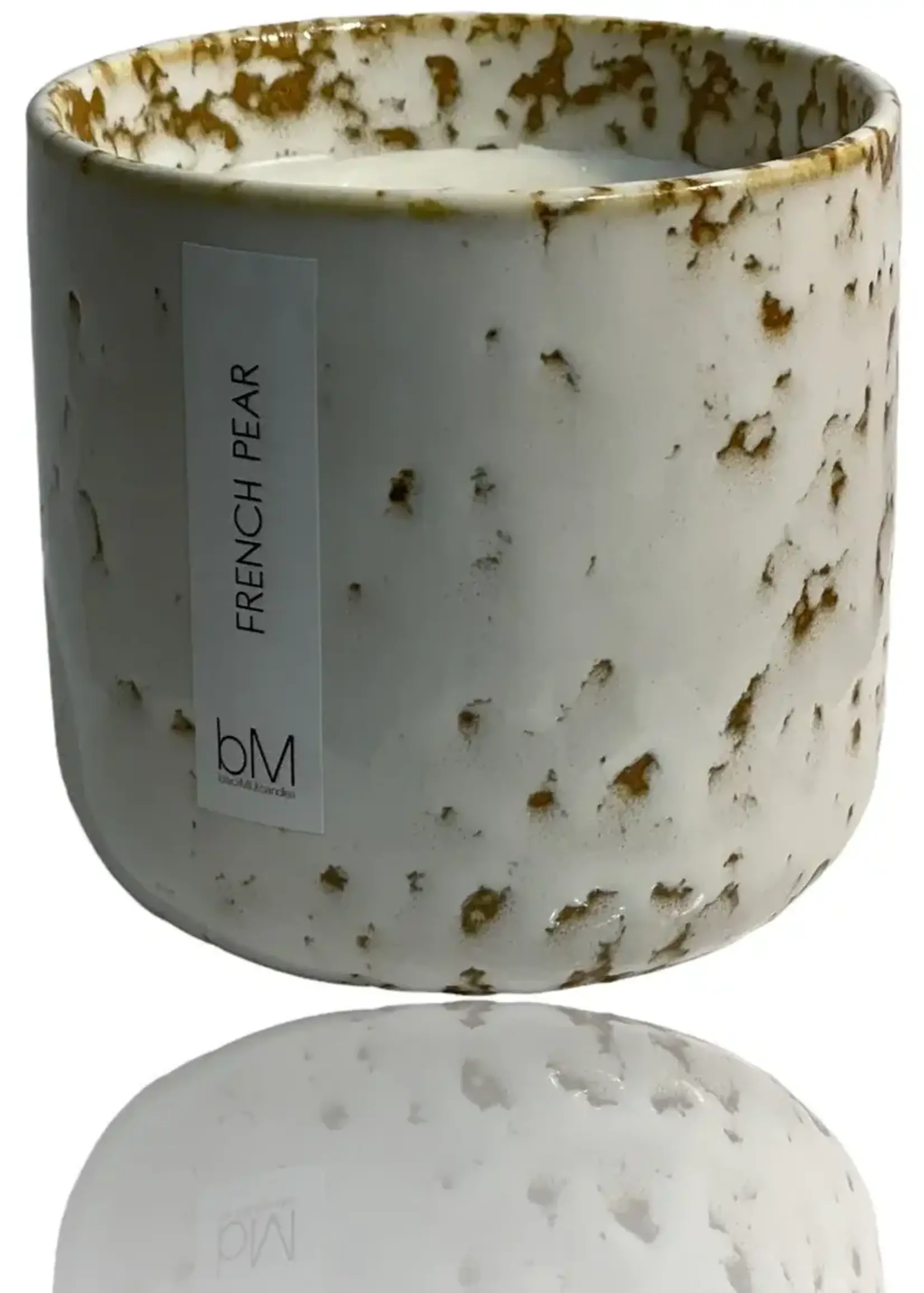 Blackmilk Ceramic White Candle - French Pear