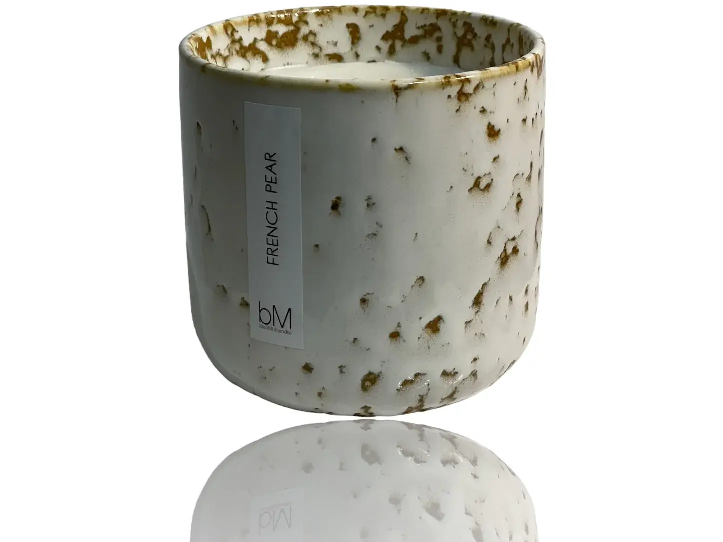 Blackmilk Candles Ceramic White Candle - French Pear