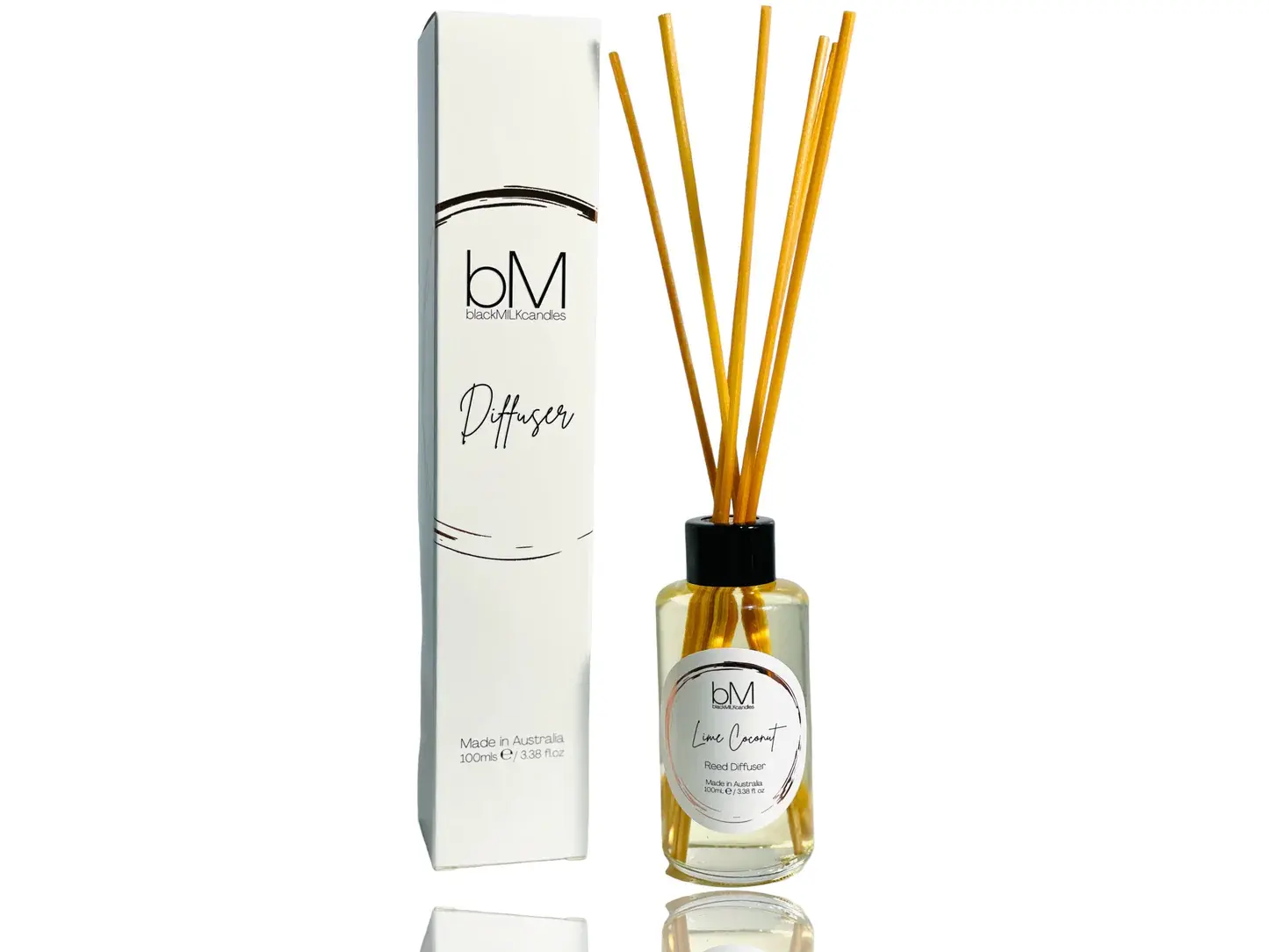 Blackmilk Reed Diffuser - Kaffir Lime + Mango