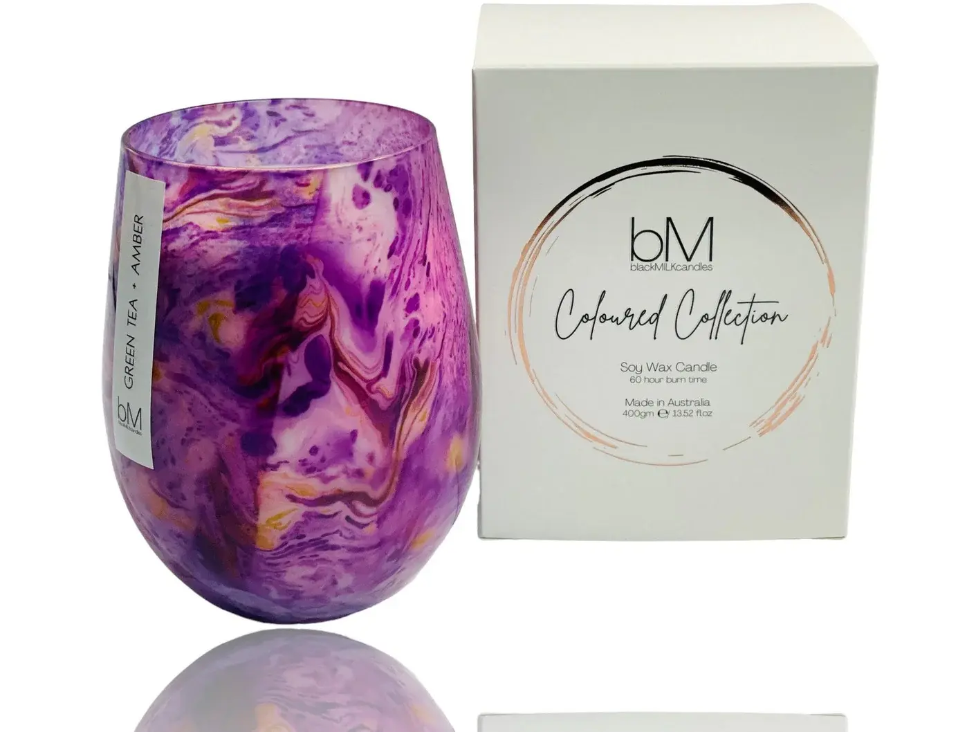 Blackmilk Candles Galaxy Jupiter Candle (Purple) - Guava Lychee