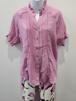 Callan Designs Pintuck Shirt 3/4 Sleeve
