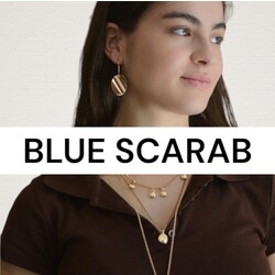 Blue Scarab