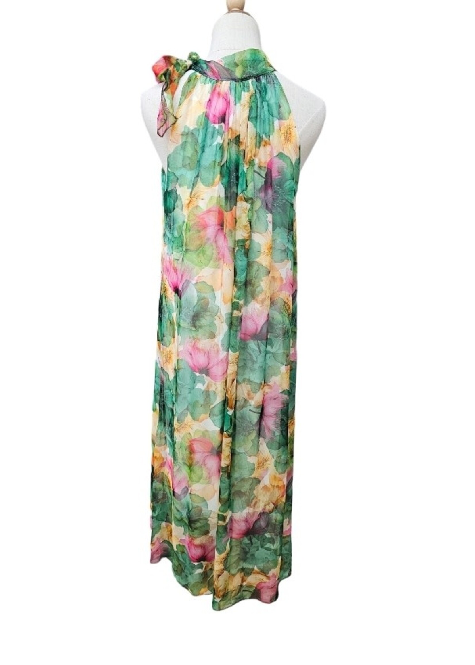 Rosa Jo Jo Gemma Silk Dress - Floral