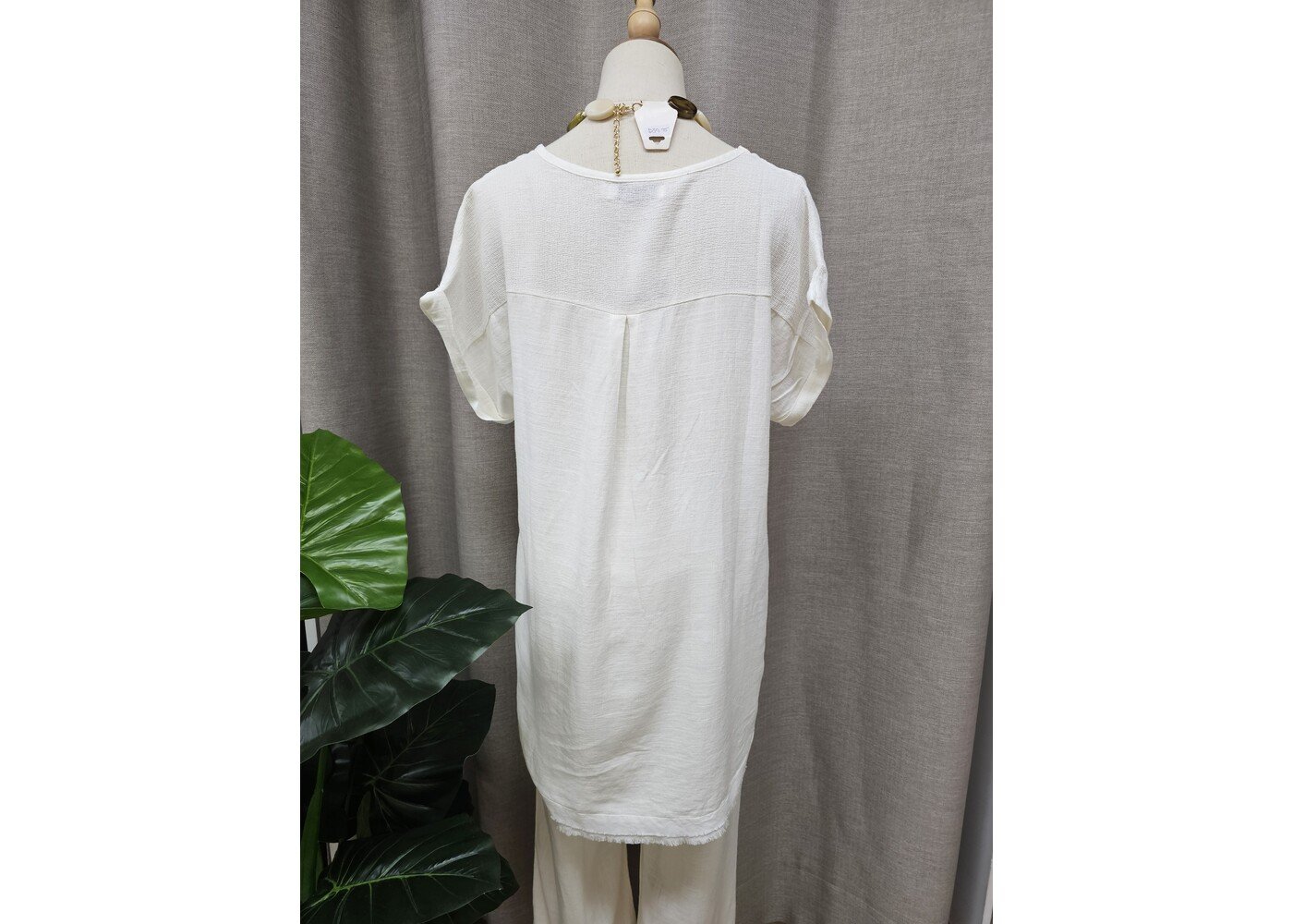 Indigo Designs Vida Linen/Cotton Top