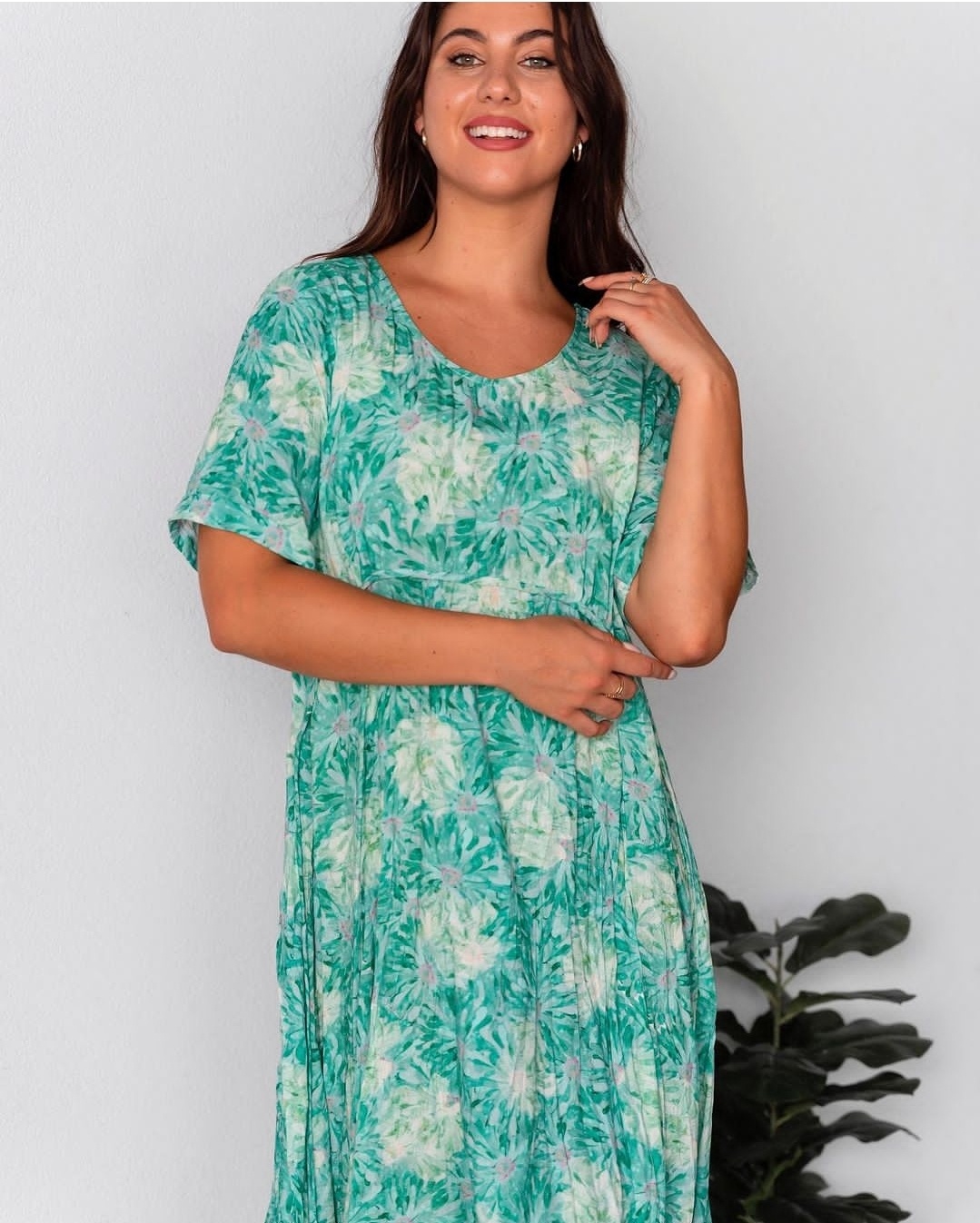 Willow Tree Beck Floral Panelled Dress