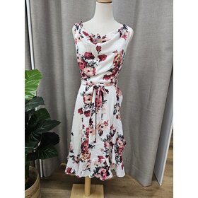 Miss Anne Micah Floral Cocktail Dress - Size 12