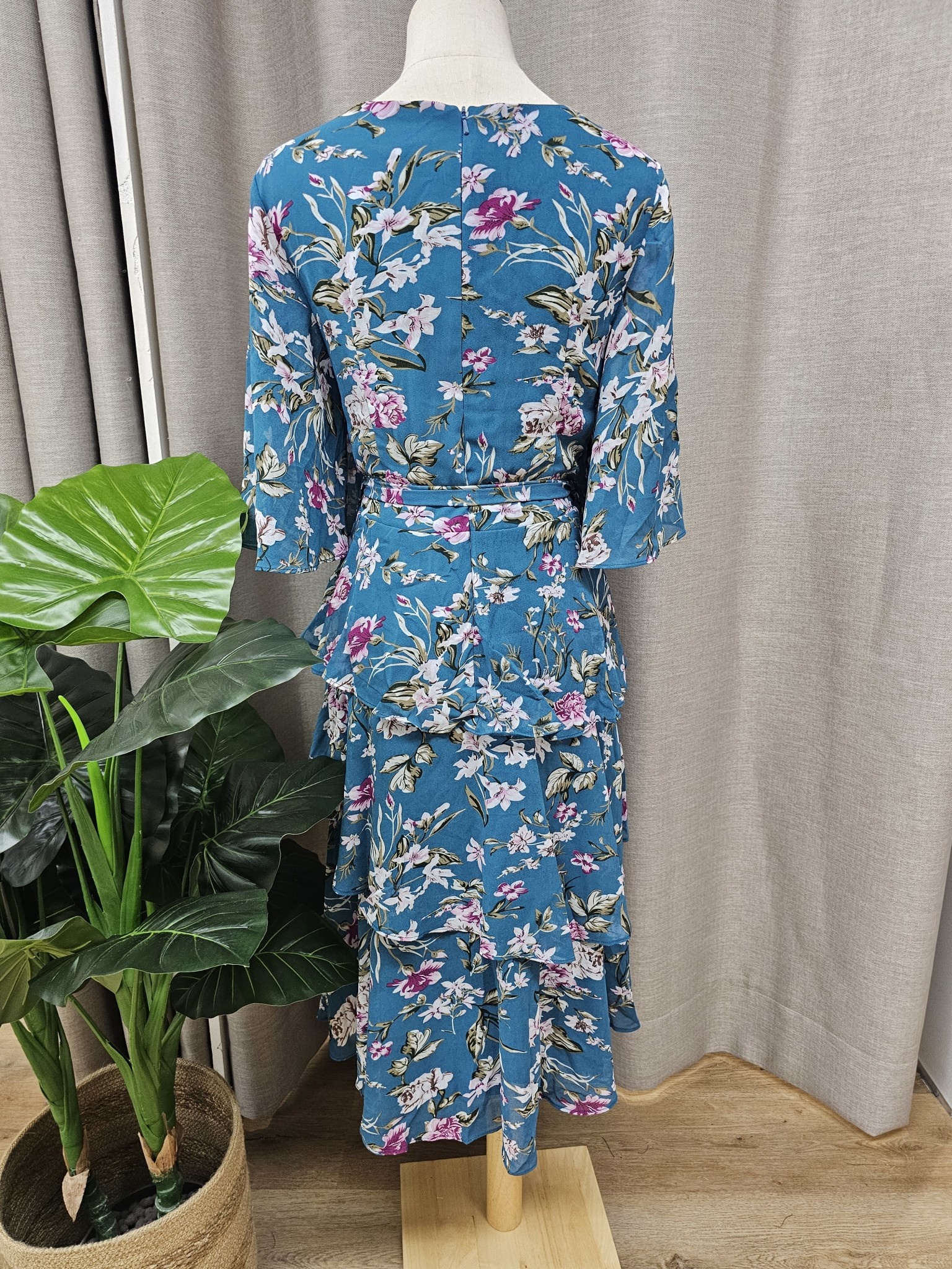 Miss Anne Winona Floral Cocktail Dress