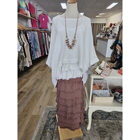 Imagine Fashion Julie Linen Skirt