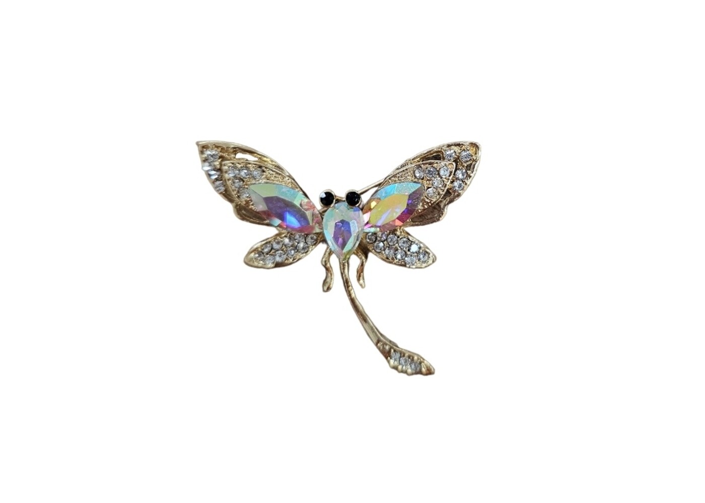 Ivys Clothing & Fashion Accessories Gold Butterfly Brooch