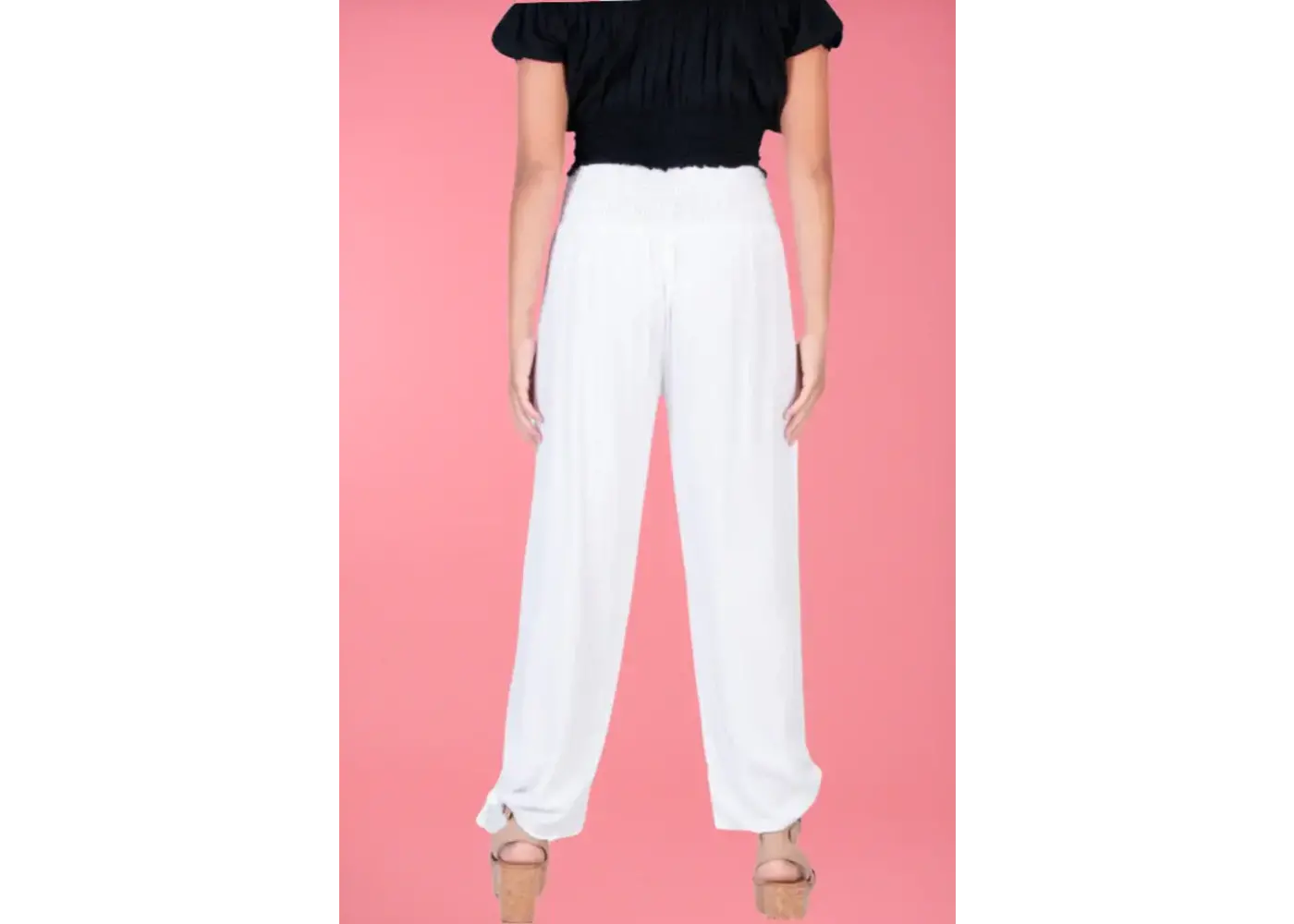 GO Girl Long Rouched Tie Pants