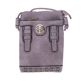Ivys Clothing & Fashion Accessories Lilac Crossover Handbag