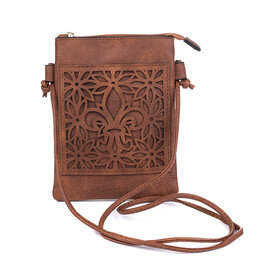 Ivys Clothing & Fashion Accessories Caramel 2 Crossover Handbag
