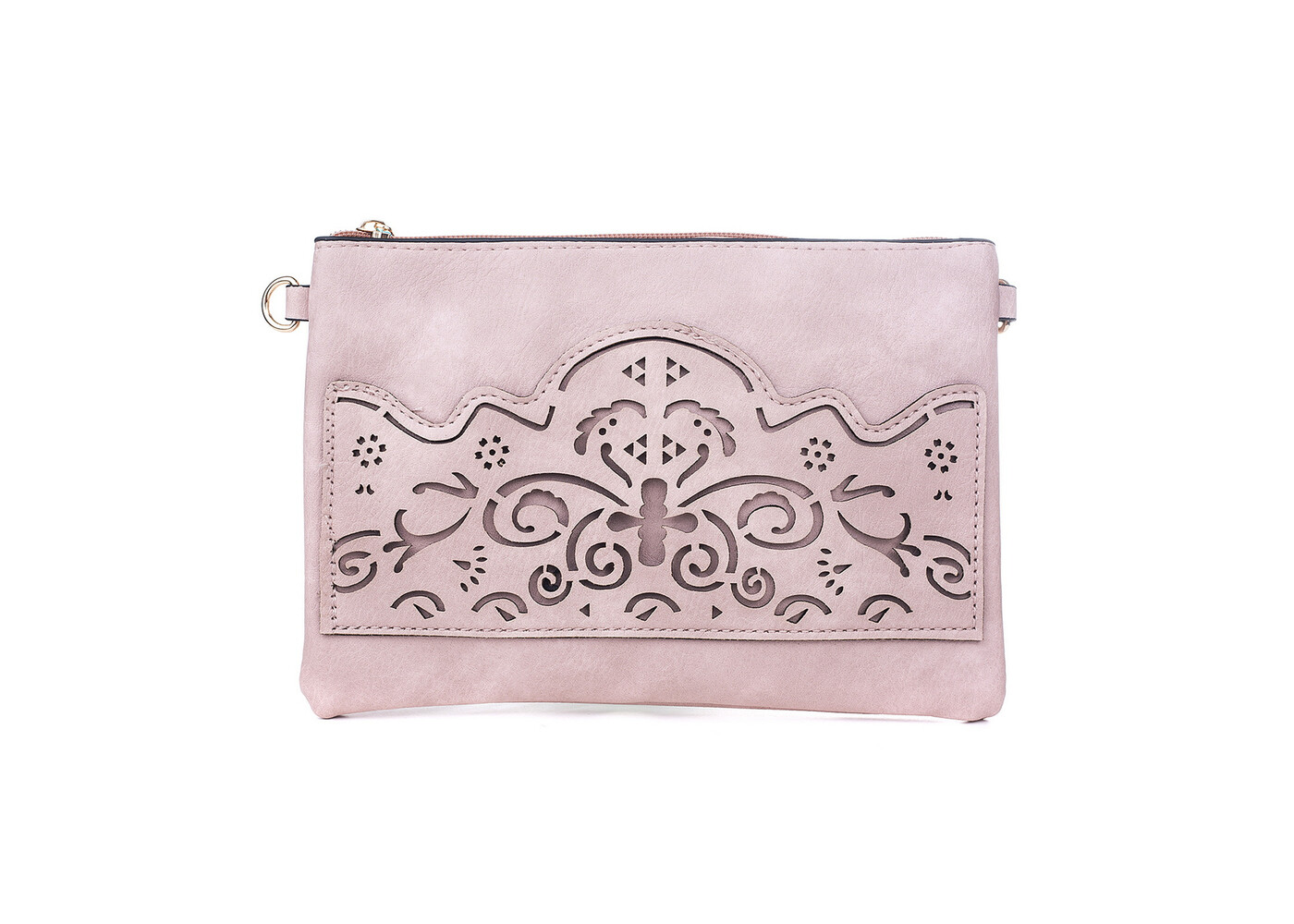 Ivys Clothing & Fashion Accessories Dusty Pink Crossover Handbag