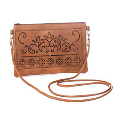 Ivys Clothing & Fashion Accessories Caramel 3 Crossover Handbag