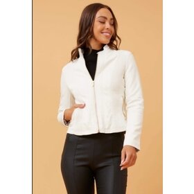 Caroline Morgan Orlando Ruched Detail Jacket - Size 10