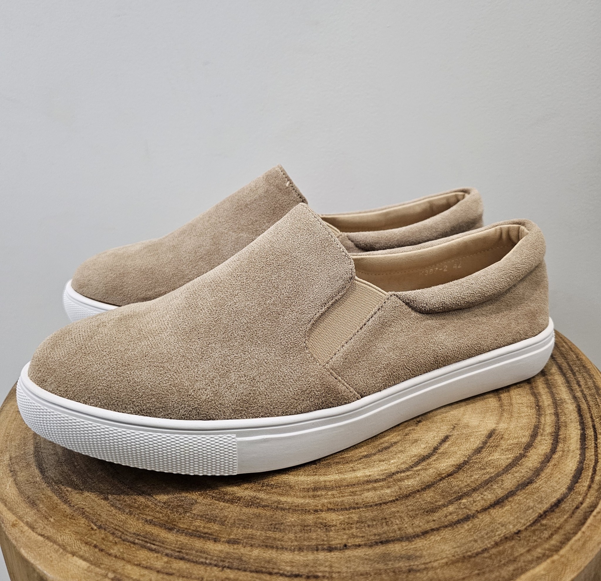 Lilac Designs Mocha Suede Shoes