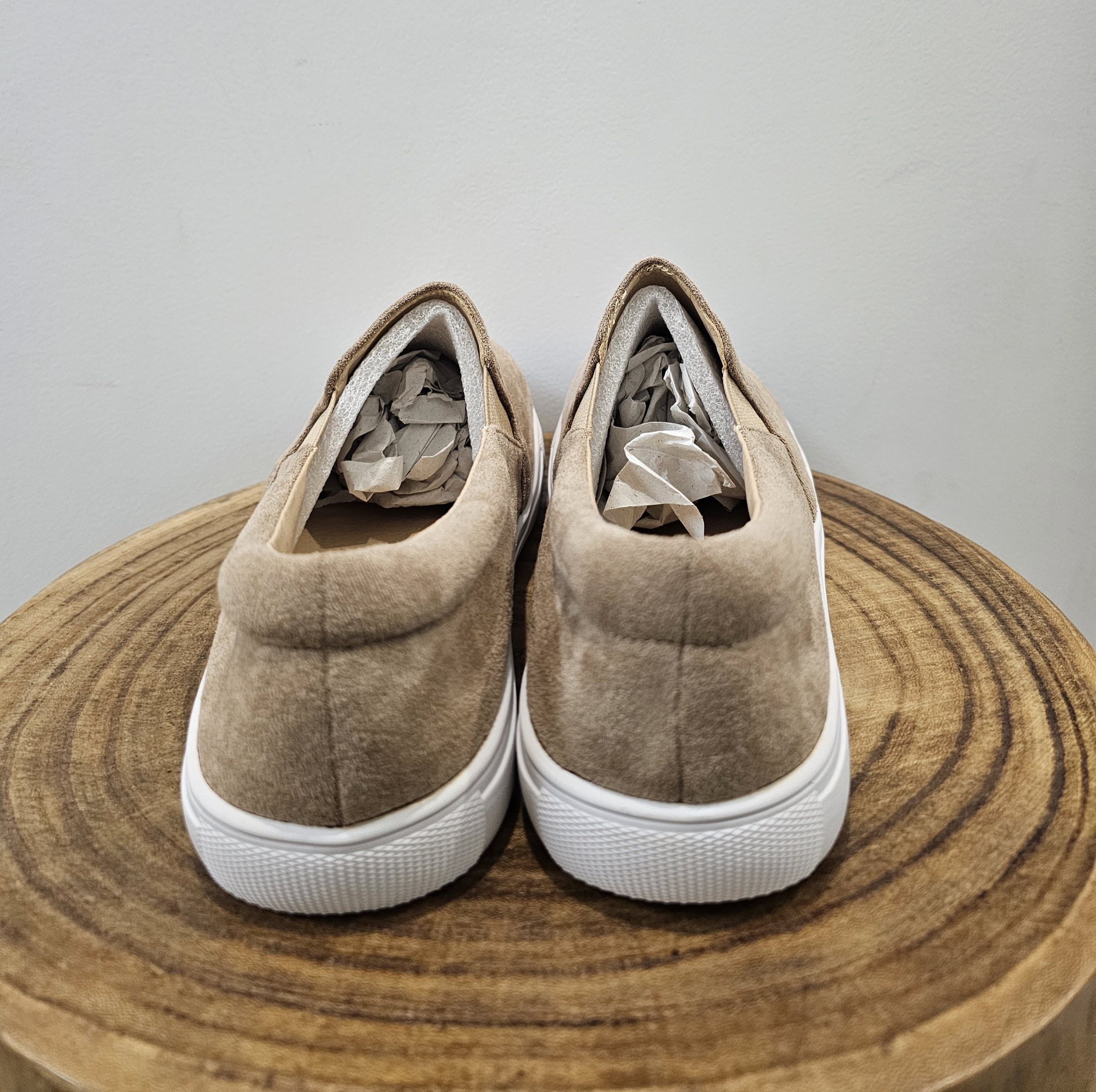 Lilac Designs Mocha Suede Shoes