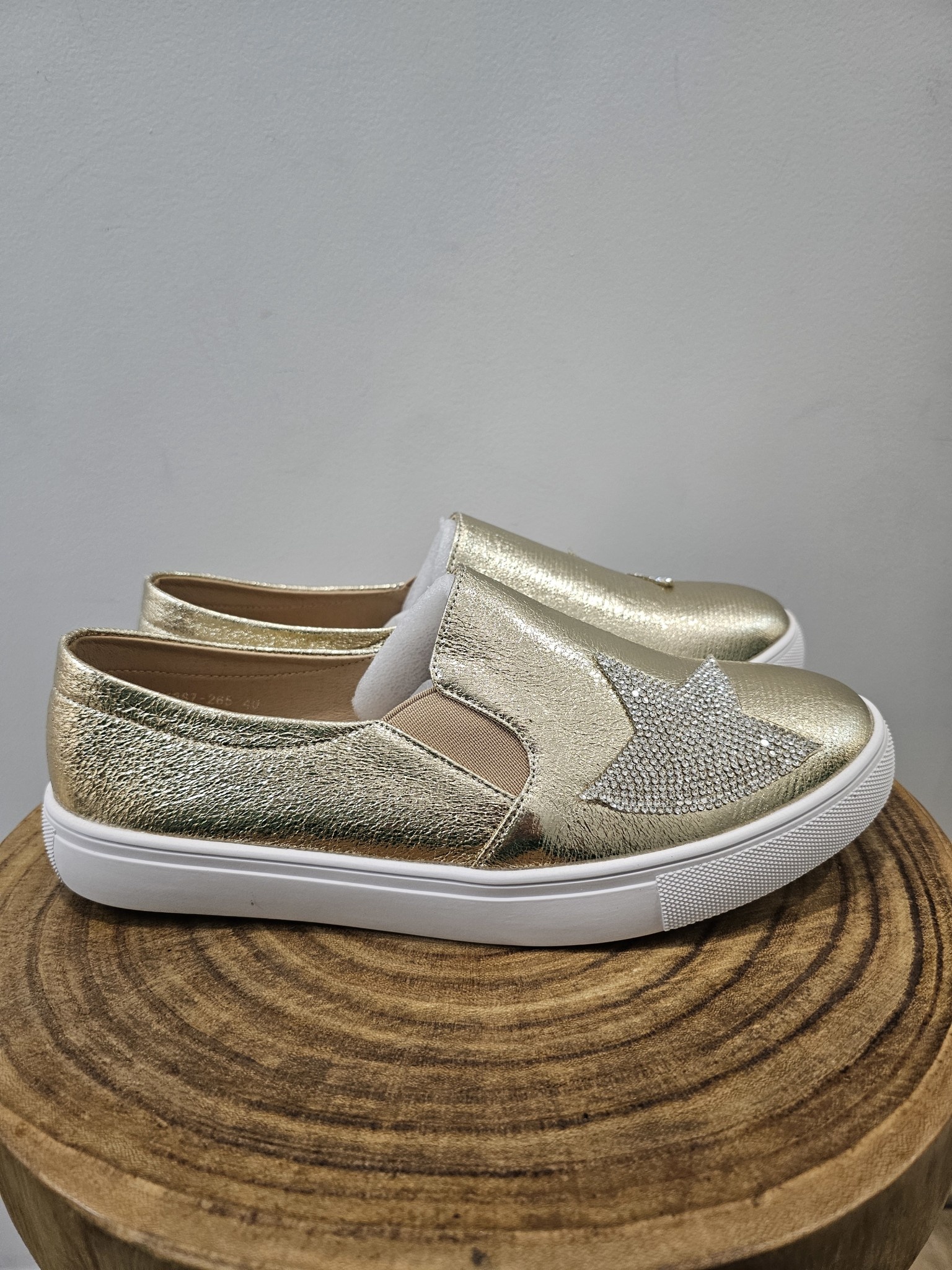 Lilac Designs Star Slip-on Shoes