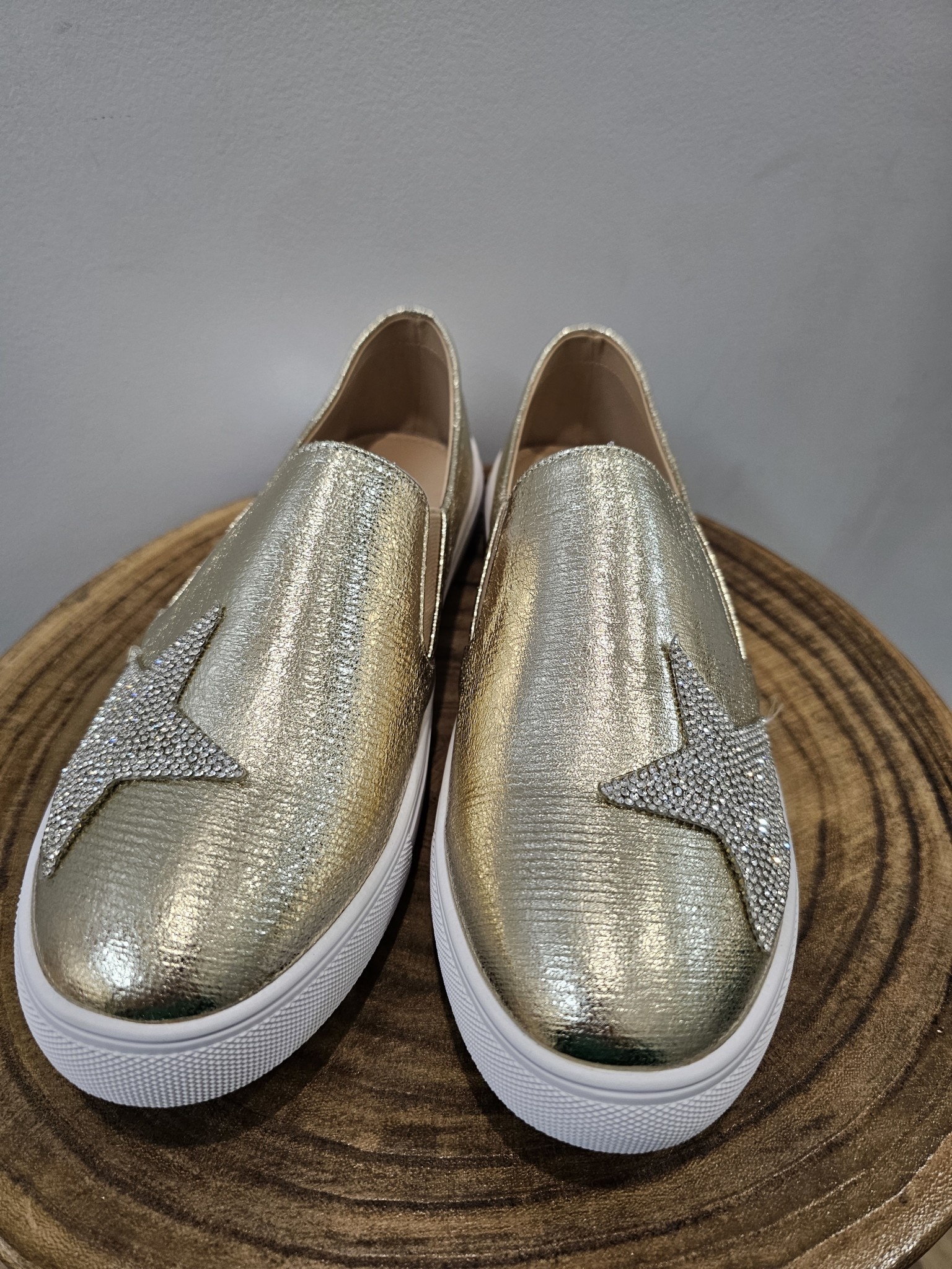 Lilac Designs Star Slip-on Shoes