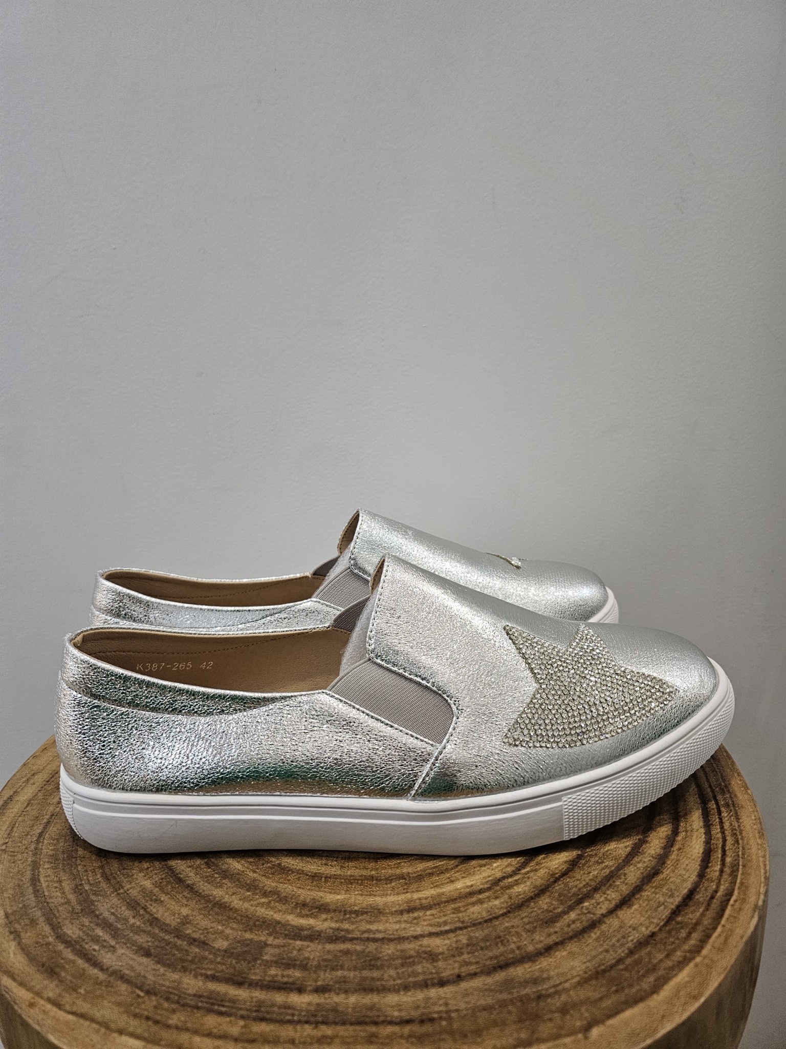 Lilac Designs Star Slip-on Shoes