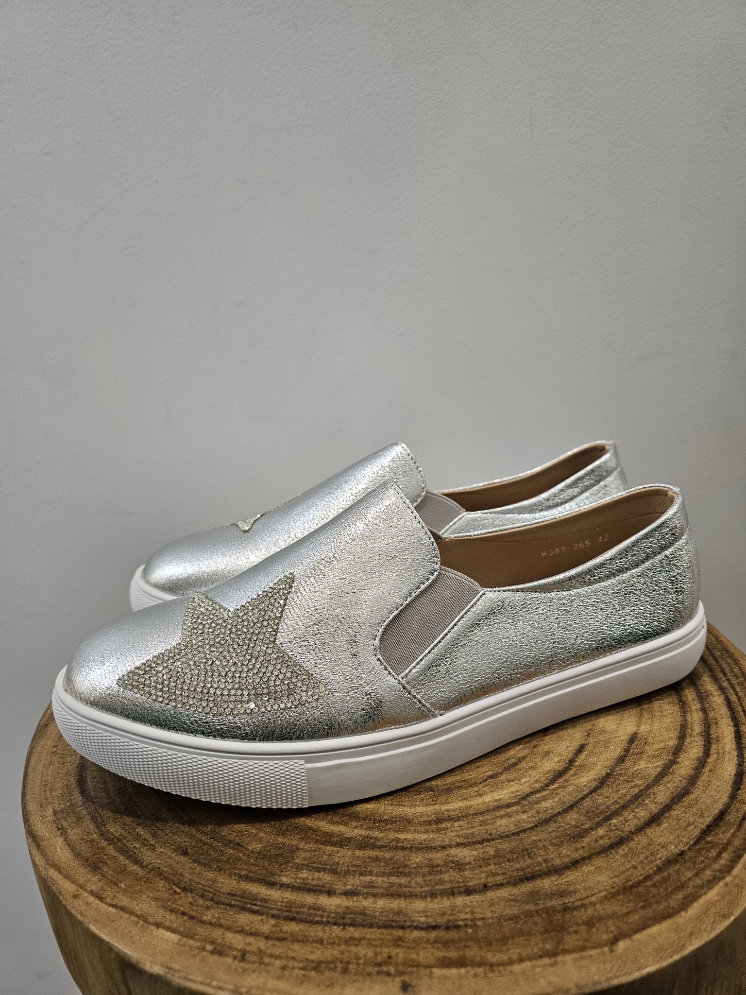 Lilac Designs Star Slip-on Shoes