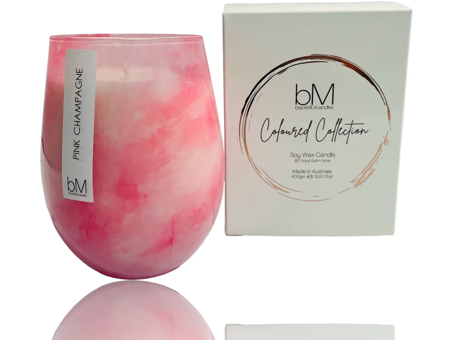 Blackmilk Candles Galaxy Jupiter (Pink) - Pink Champagne Candle