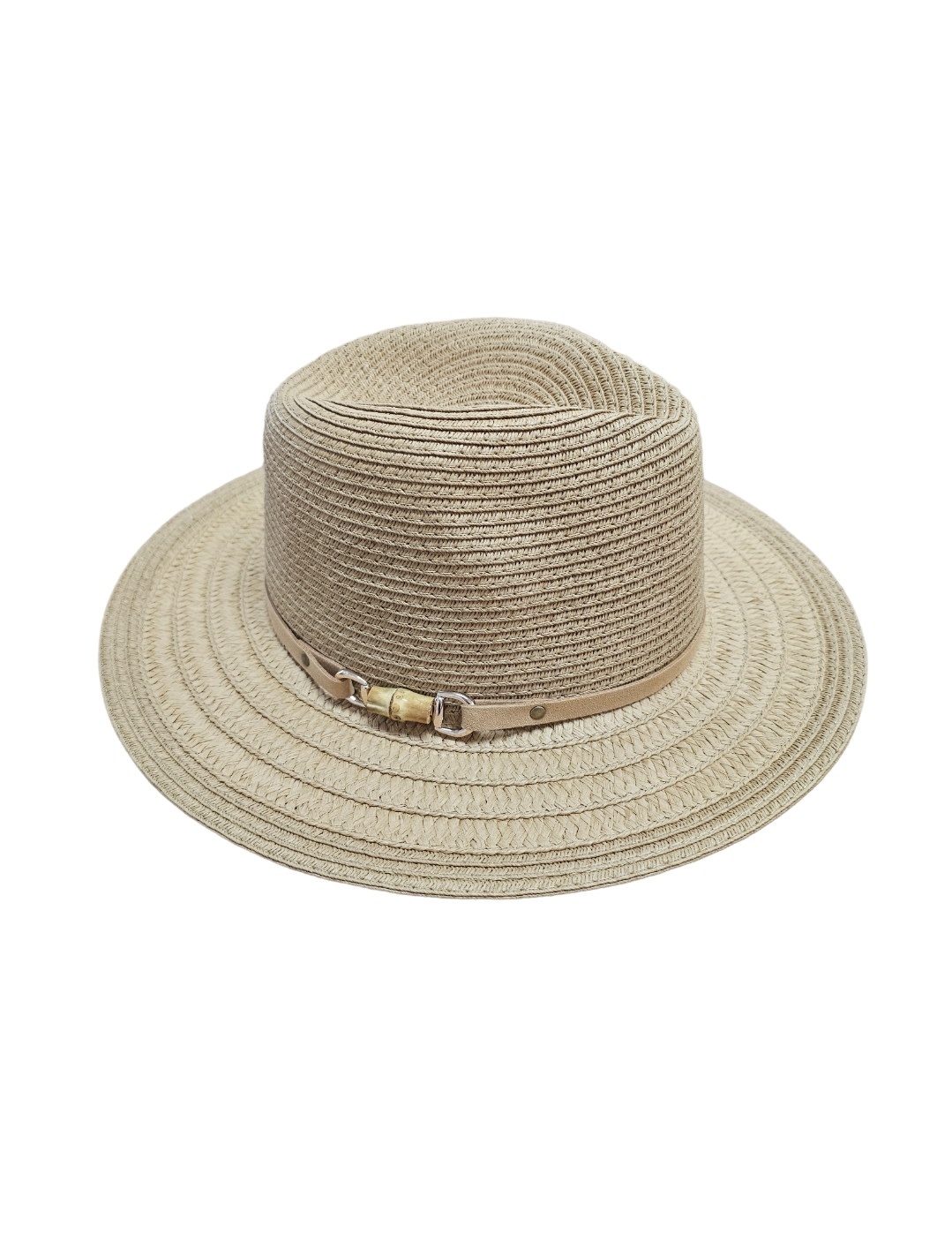 Sundaise Hats Lydia Panama Bamboo Buckle Hat