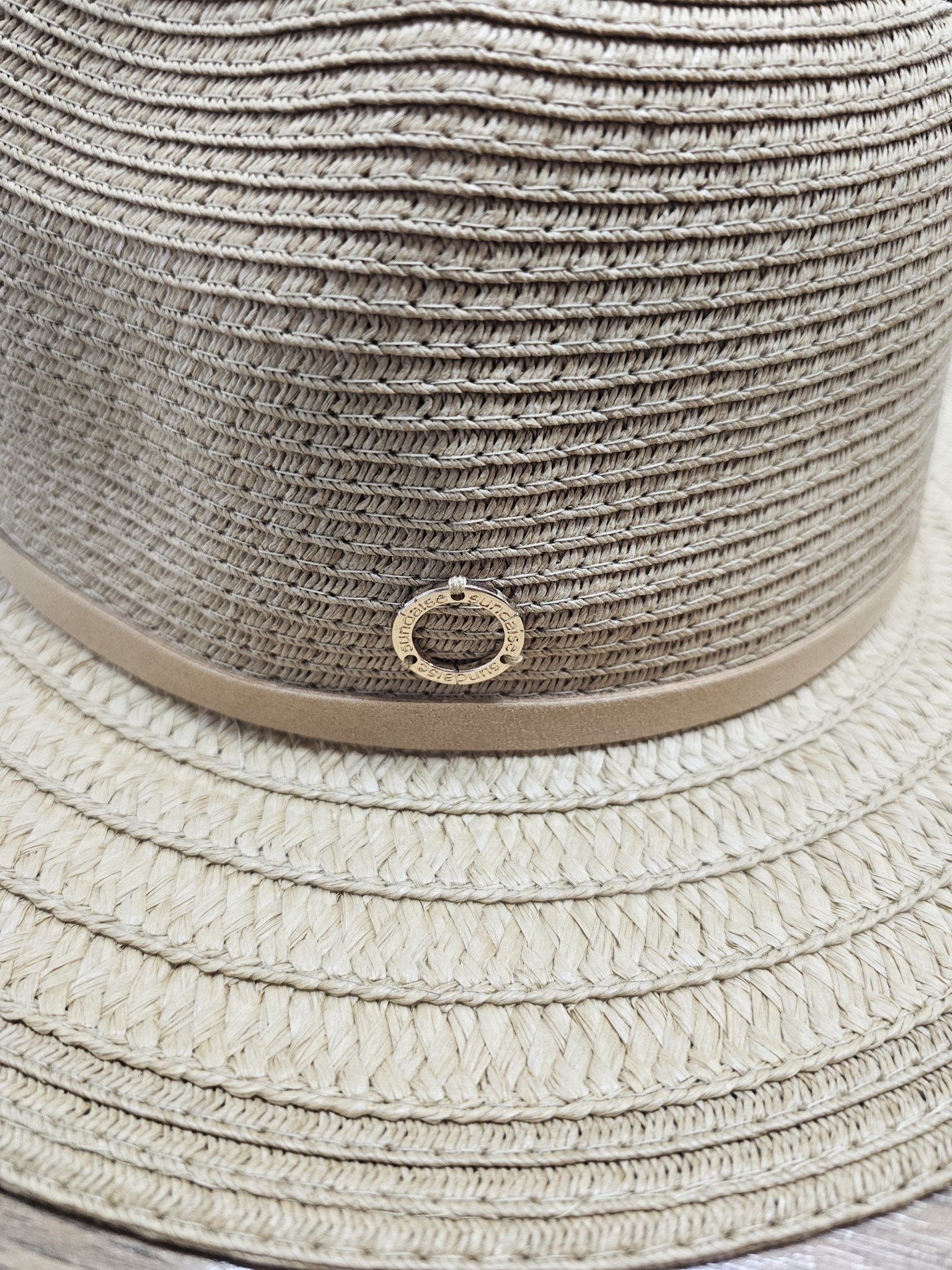 Sundaise Hats Lydia Panama Bamboo Buckle Hat