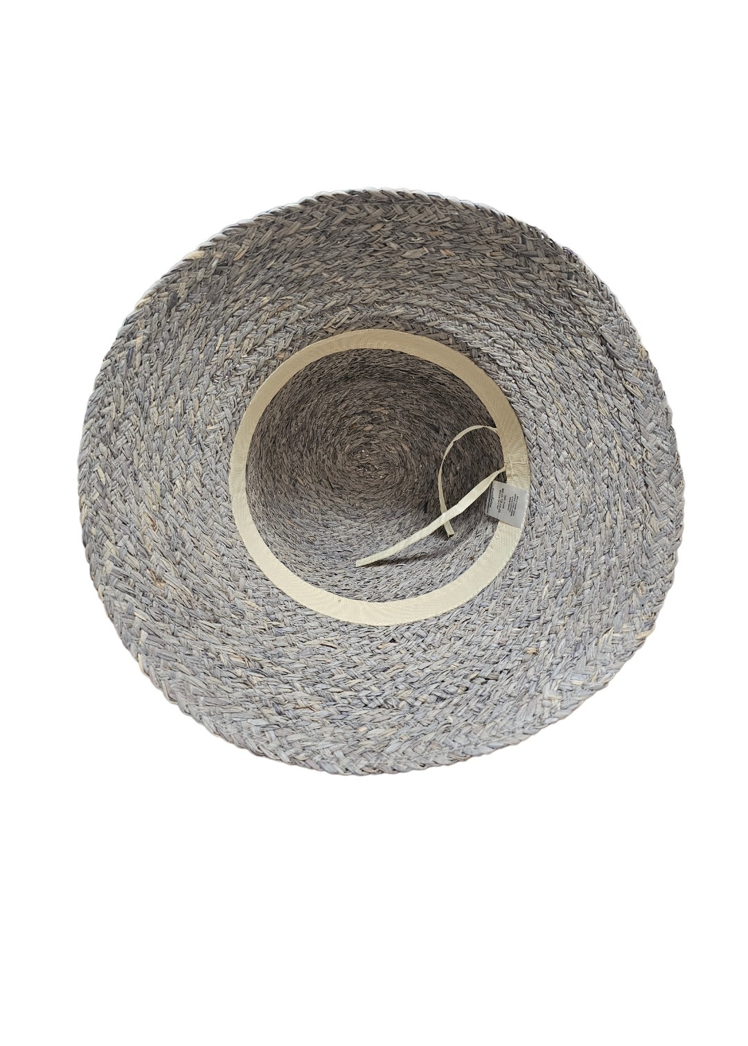 Sundaise Hats Sam Cloche Raffia Hat - Grey