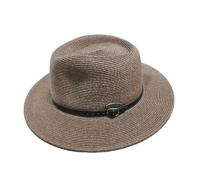 Sundaise Hats Rae Short Brim Panama Chocolate