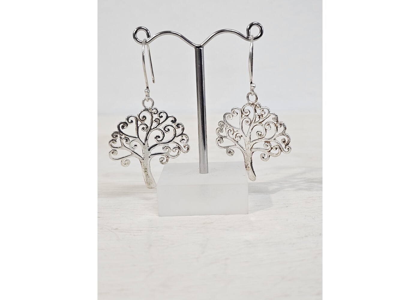 Savarna Tribe Silver Tree of Life Earrings