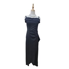 Miss Anne Black Bosna Maxi Dress - size 10/12