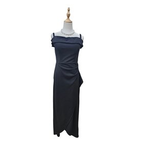 Miss Anne Black Bosna Maxi Dress - size 10/12