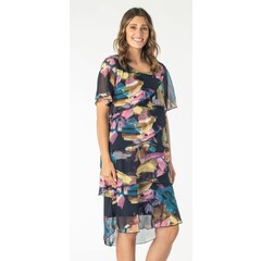vivid Vera Layered Dress