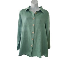 Callan Designs Ranola Seafoam Cotton Top