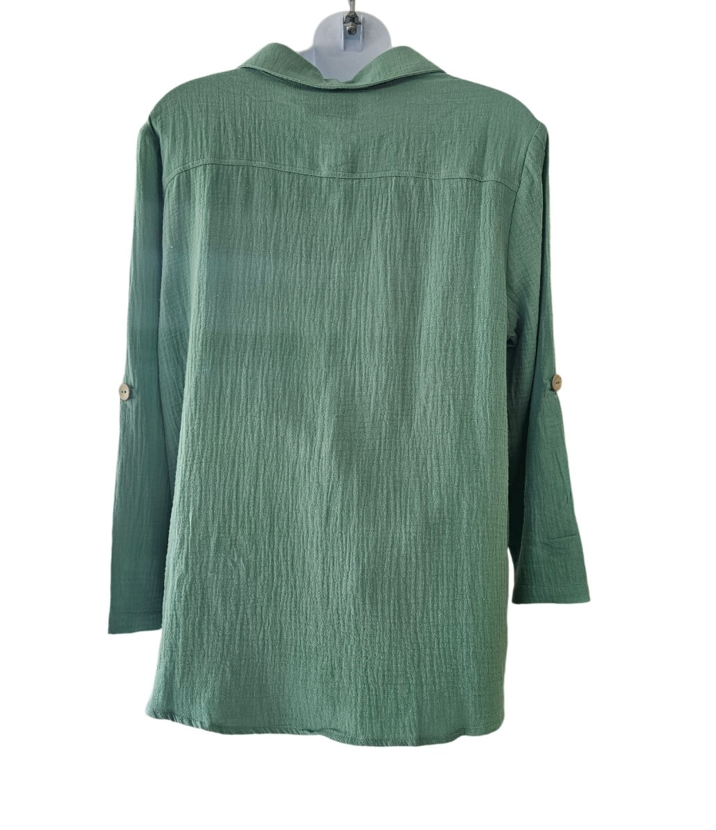 Callan Designs Ranola Seafoam Cotton Top