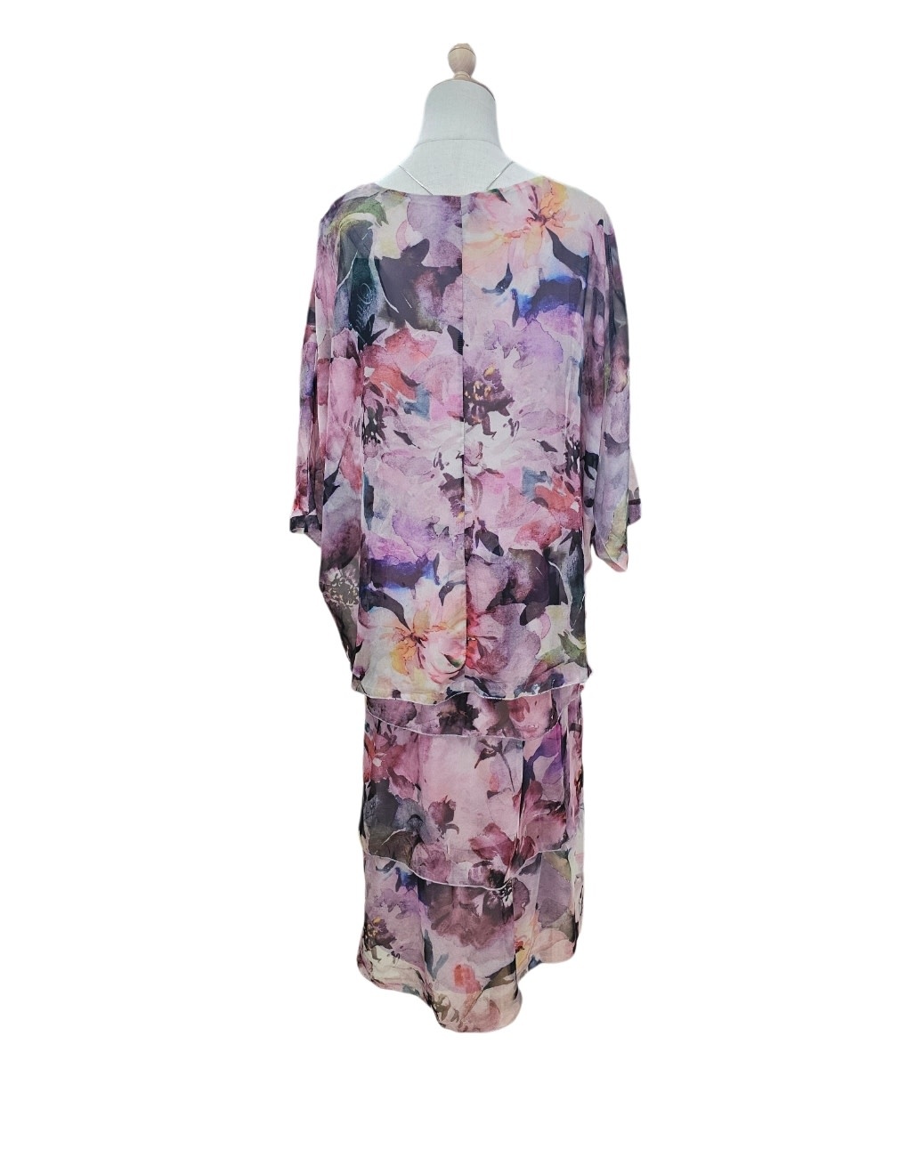 vivid Mavis Layered Dress