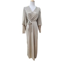 Lorraine the Label Gold Evening Dress- Size 8