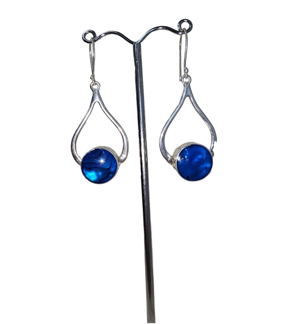 Savarna Tribe Ocean Sterling Silver Earrings