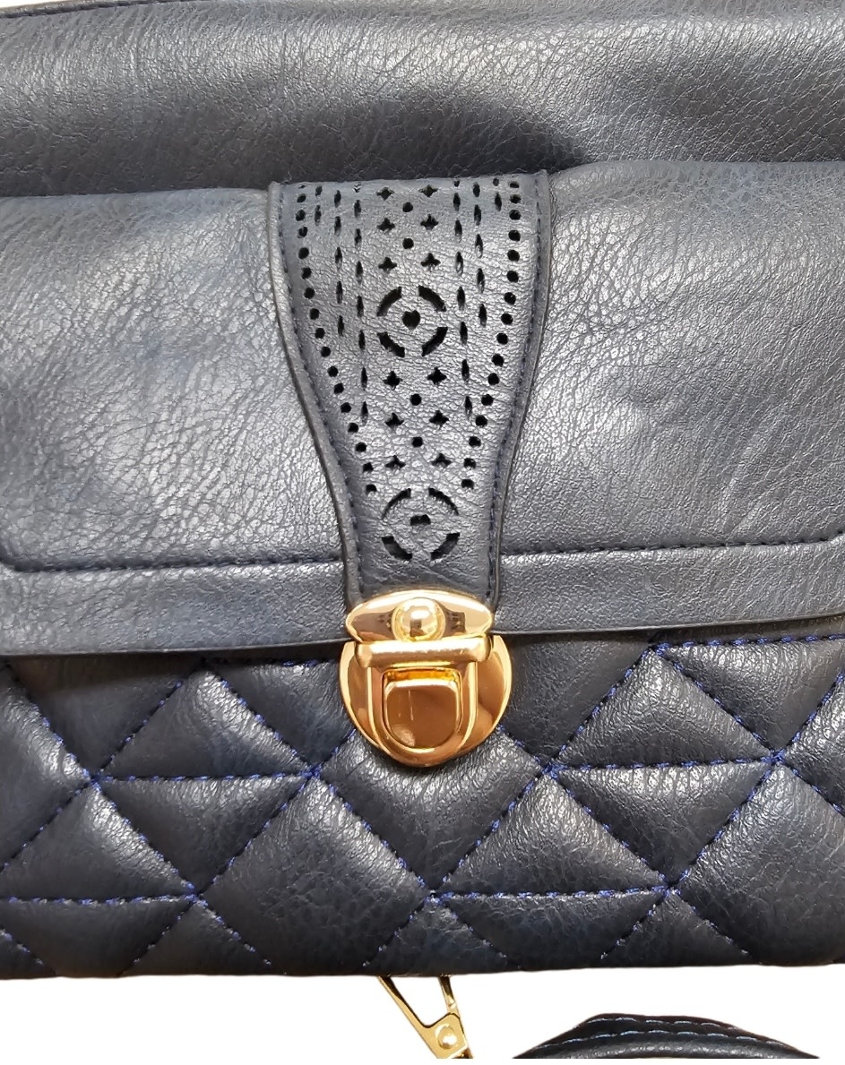 Ivys Clothing & Fashion Accessories Navy Handbag