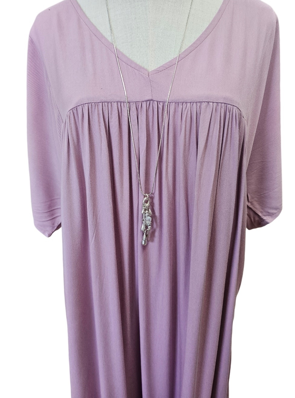 Savarna Tribe Liana Boho Maxi Dress - Pink