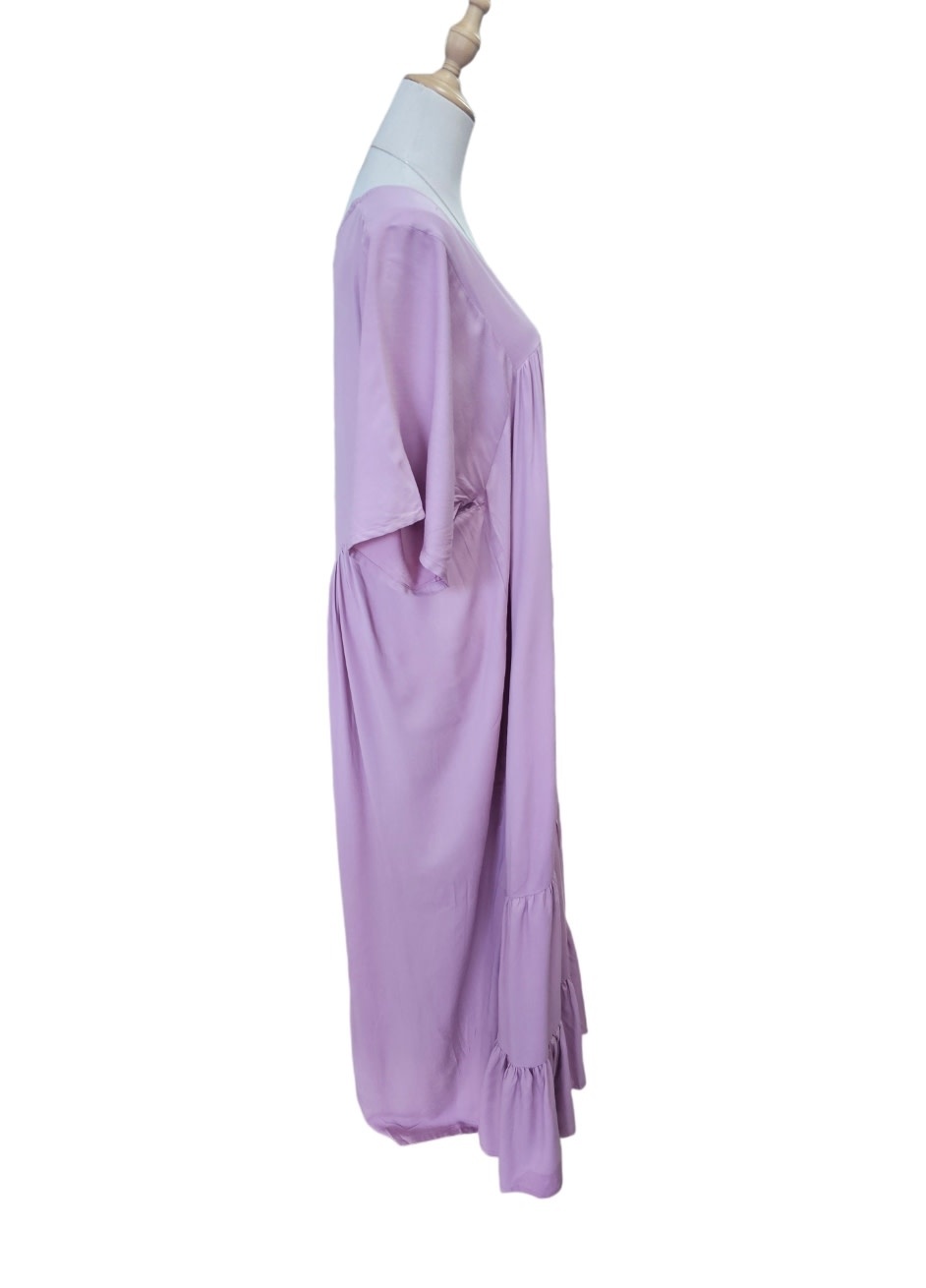 Savarna Tribe Liana Boho Maxi Dress - Pink