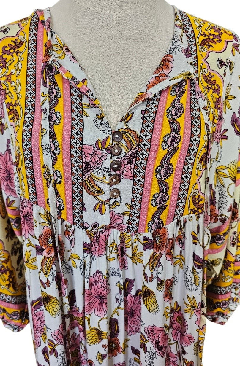 Savarna Tribe Hanna Boho Maxi Dress